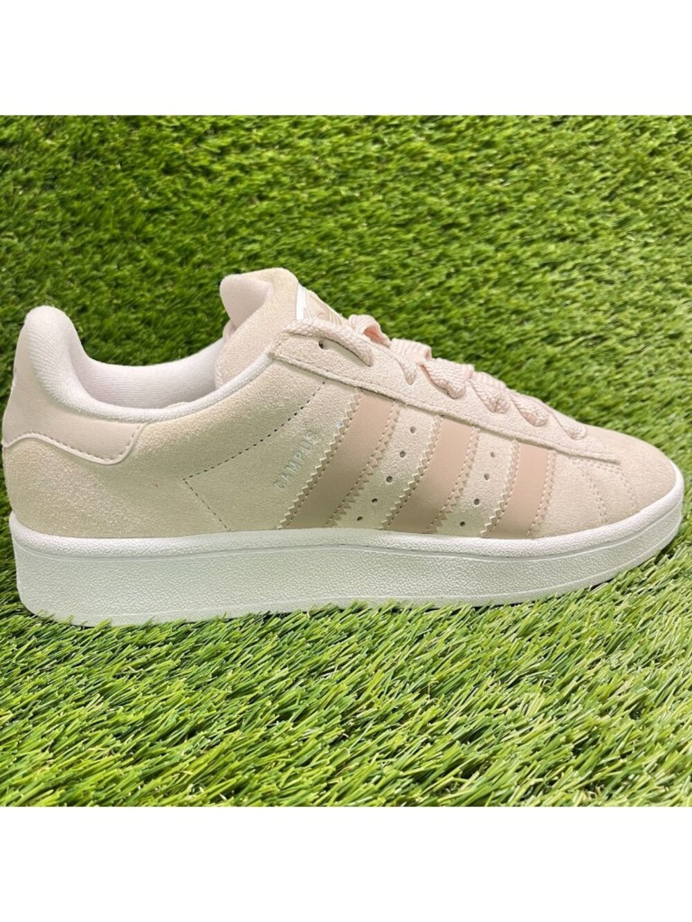 Adidas Campus 00s Womens Size 9 Pink Beige Athletic Walking Shoes Sneakers